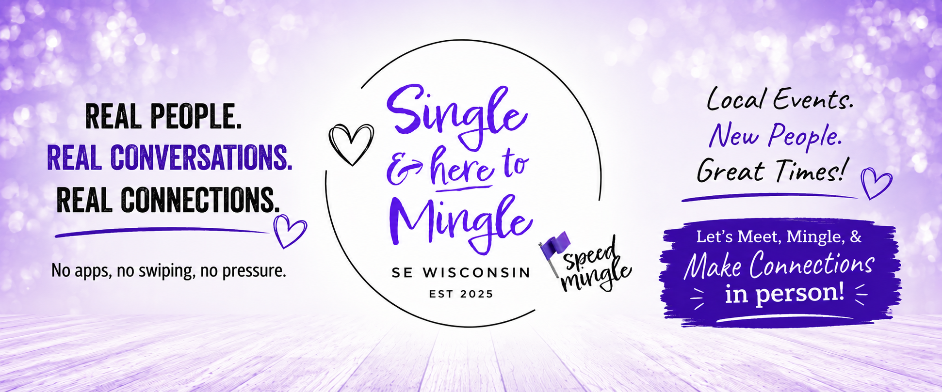 Single & here to Mingle — real people, real conversations, real connections